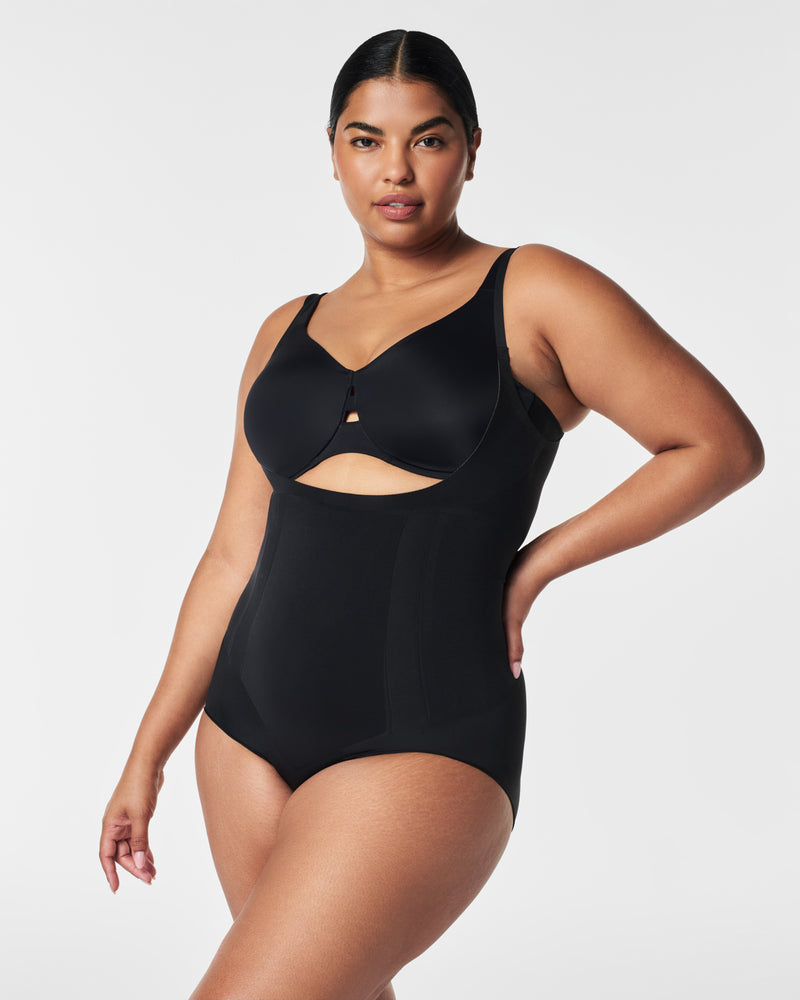 Open-Bust Brief Bodysuit - Image 3