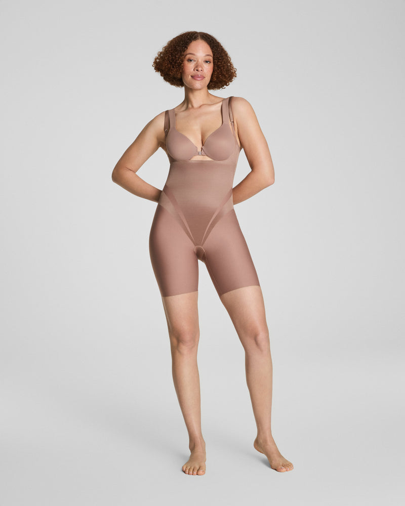 Open-Bust Mid-Thigh Bodysuit - Image 6