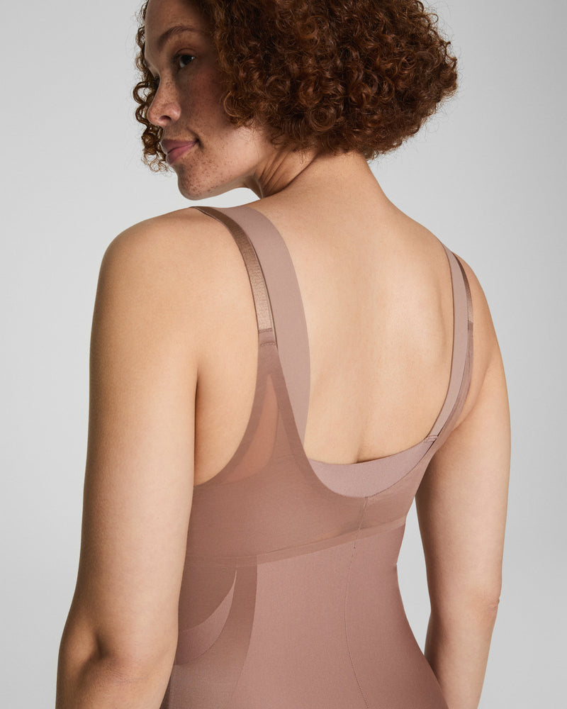 Open-Bust Mid-Thigh Bodysuit - Image 4
