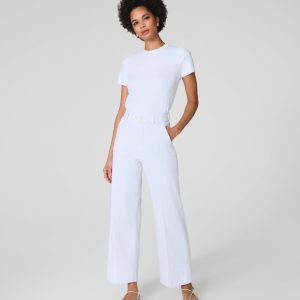 Cropped Wide Leg Pant