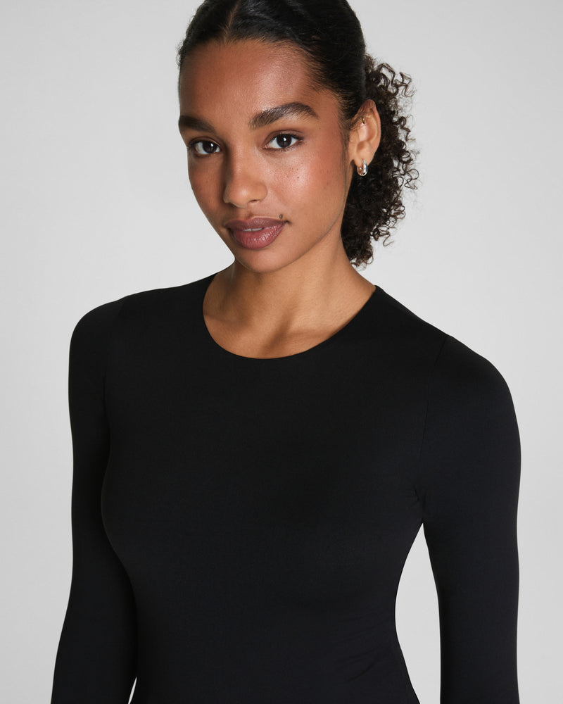 Jersey Crewneck Long Sleeve Top - Image 3