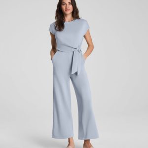 Tie Waist Jumpsuit