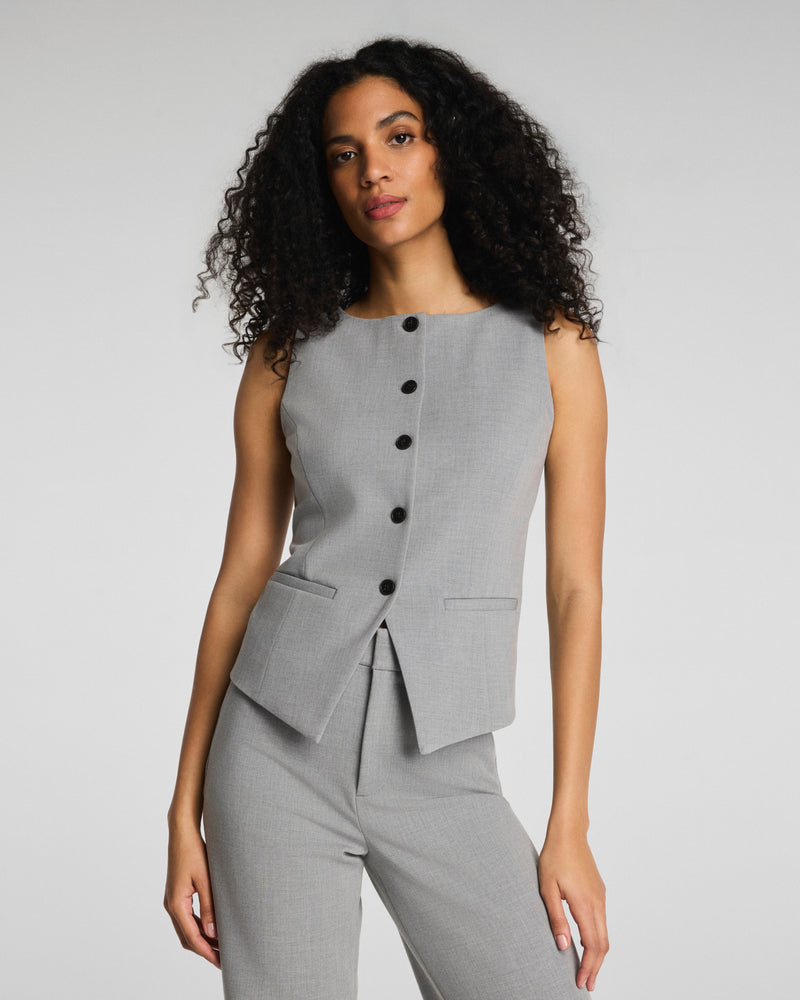 Tailored Button-Down Vest