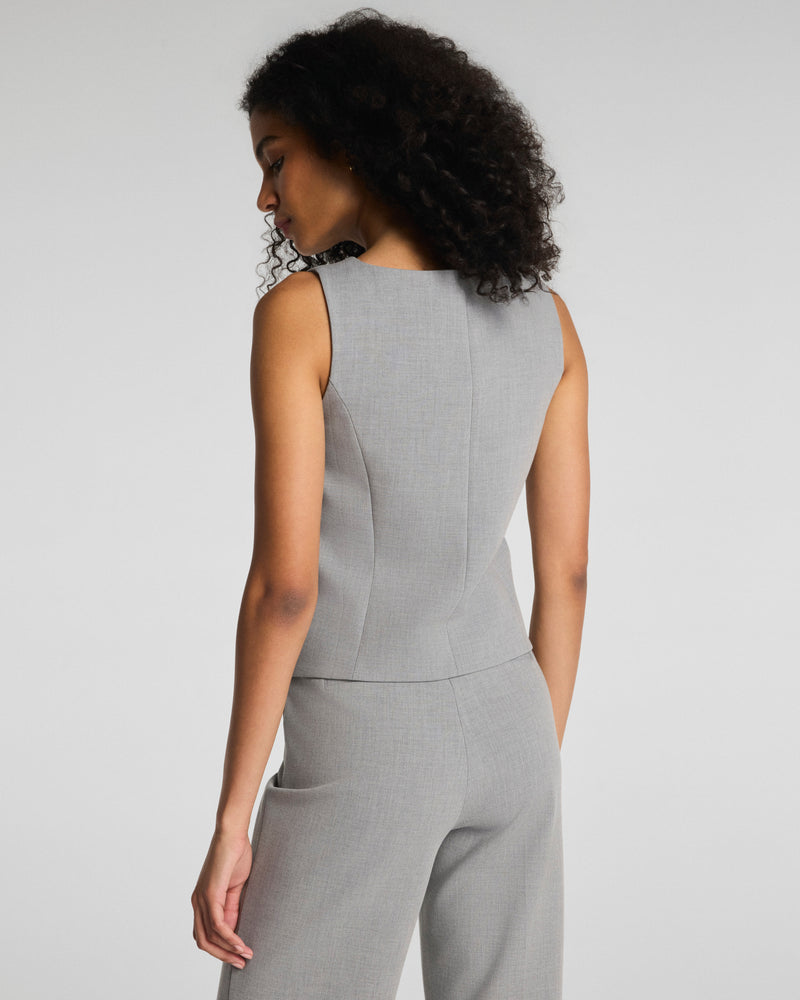Tailored Button-Down Vest - Image 2