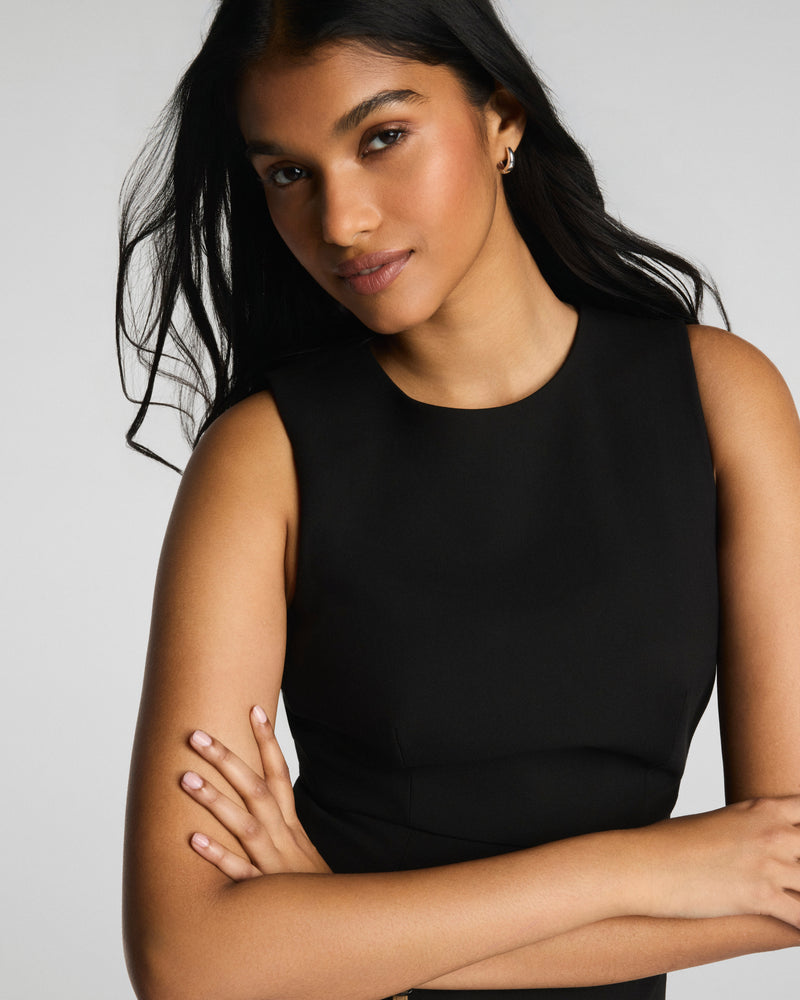 Sleeveless Crewneck Mini Dress - Image 3