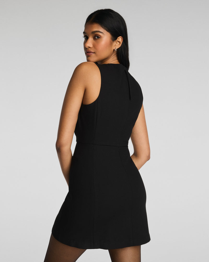Sleeveless Crewneck Mini Dress - Image 2
