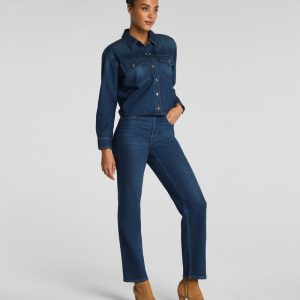 Mid-Rise 90s Straight Leg Jeans