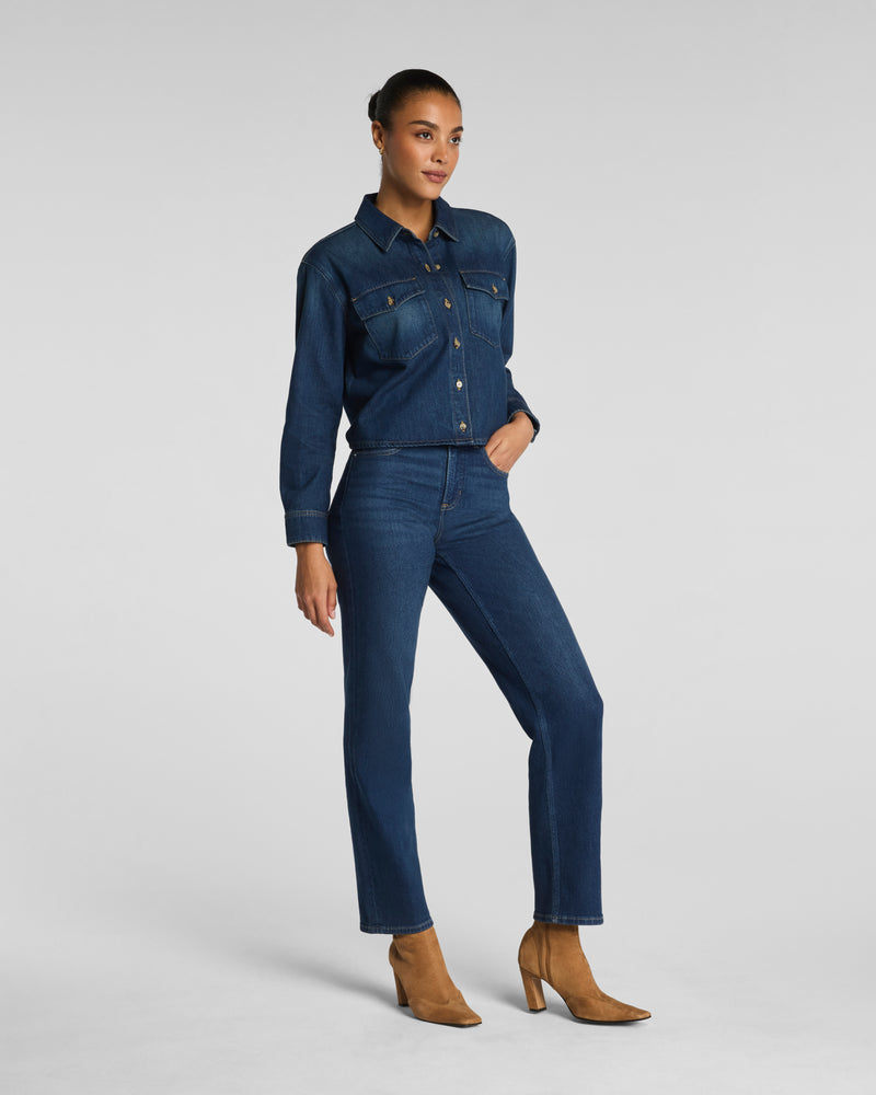 Mid-Rise 90s Straight Leg Jeans