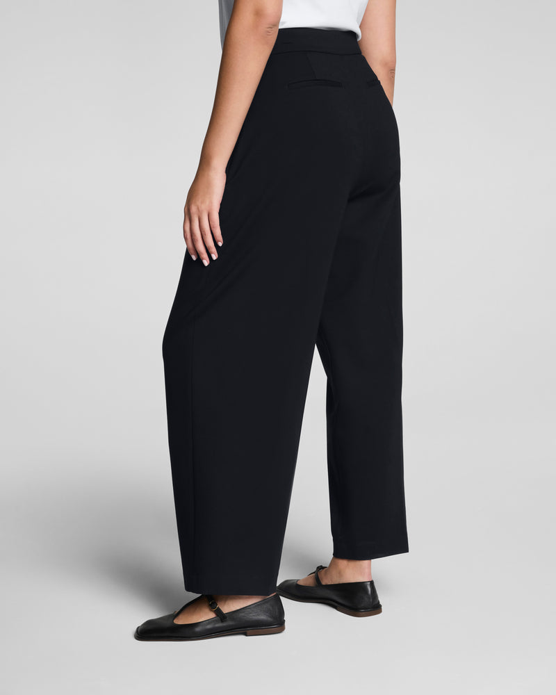 Ponte Pleated Tapered Pant - Image 3