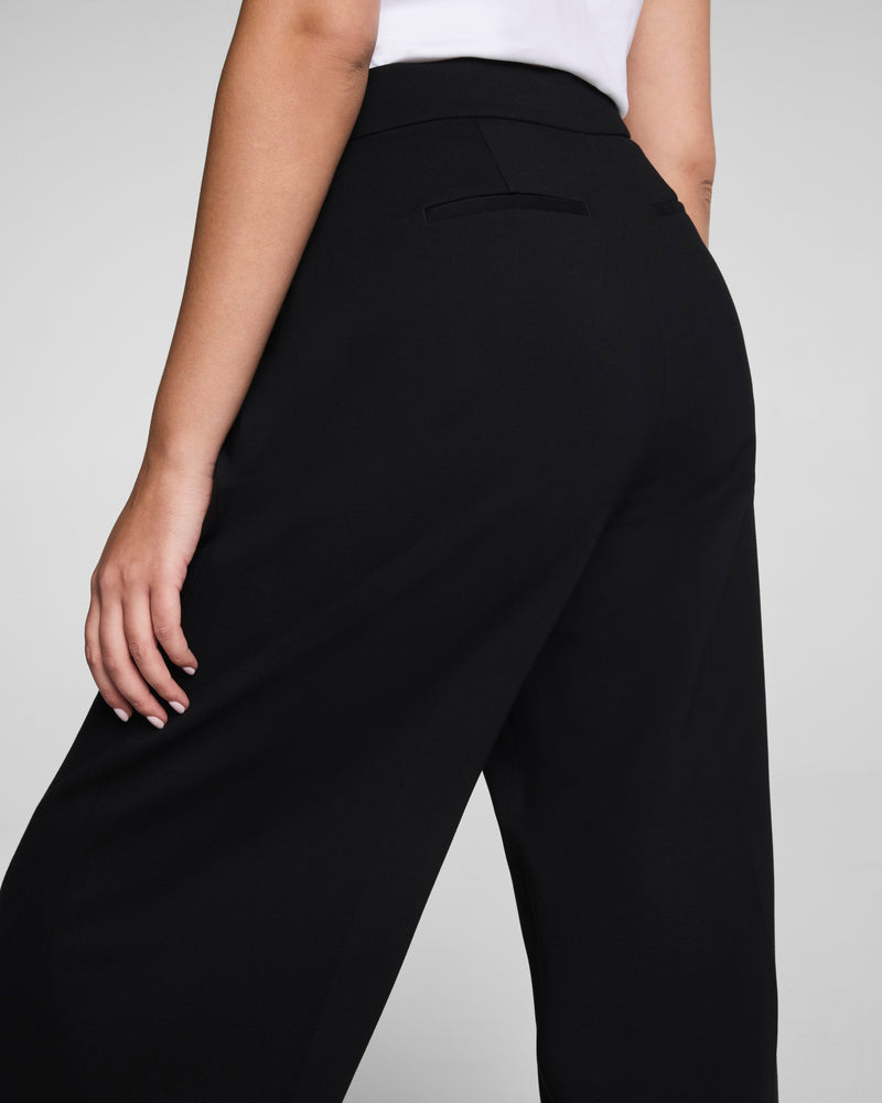 Ponte Pleated Tapered Pant - Image 5