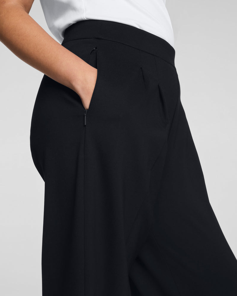 Ponte Pleated Tapered Pant - Image 6