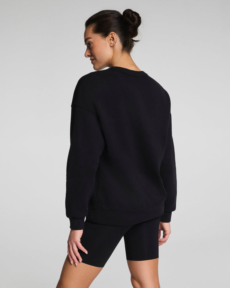 Cotton Fleece Crewneck Tunic - Image 2
