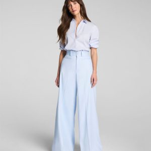 Cotton Linen Super Wide Leg Pant