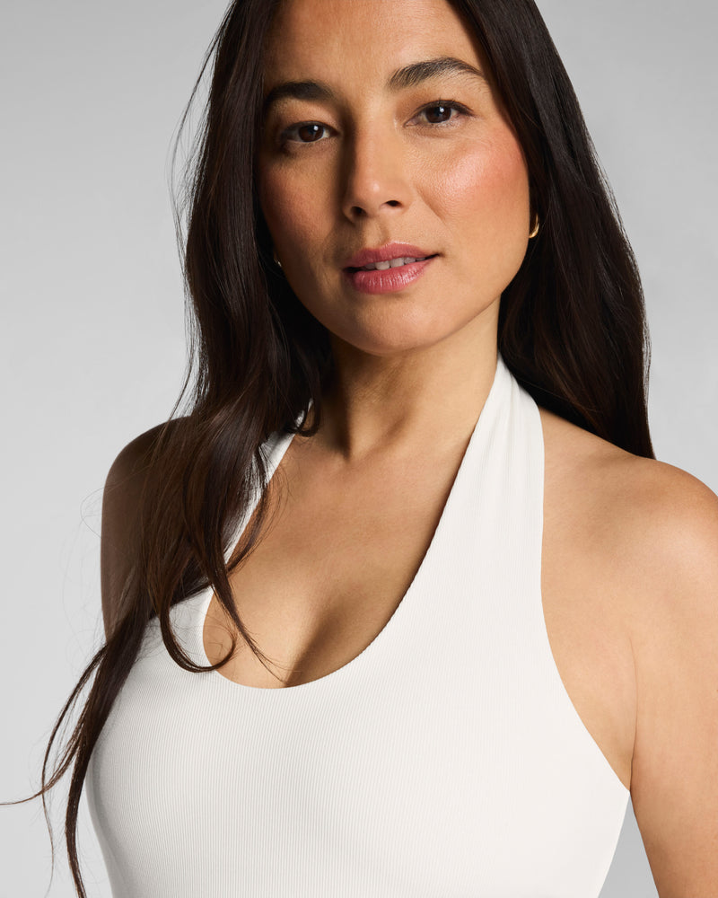 Ribbed Knit Halter Tank - Image 3
