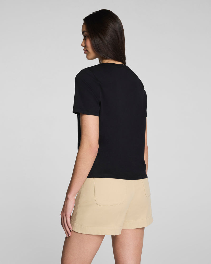 Lightweight Cotton Crewneck Tee - Image 2