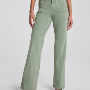 Easy Flare Jeans with Patch Pockets