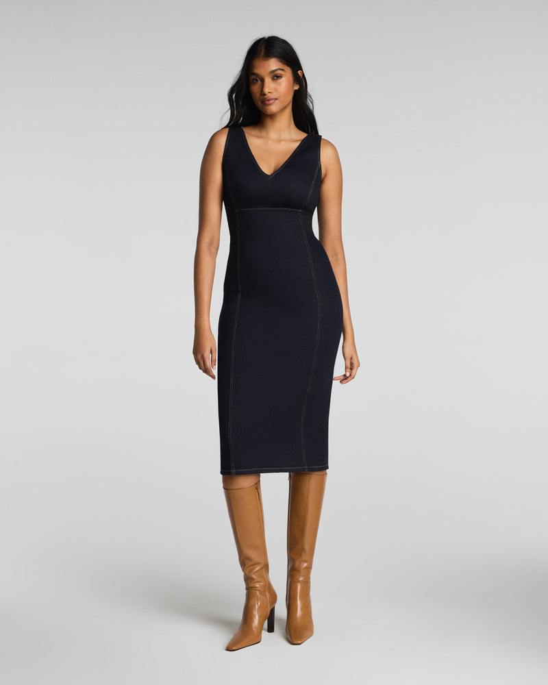 Denim Midi Dress
