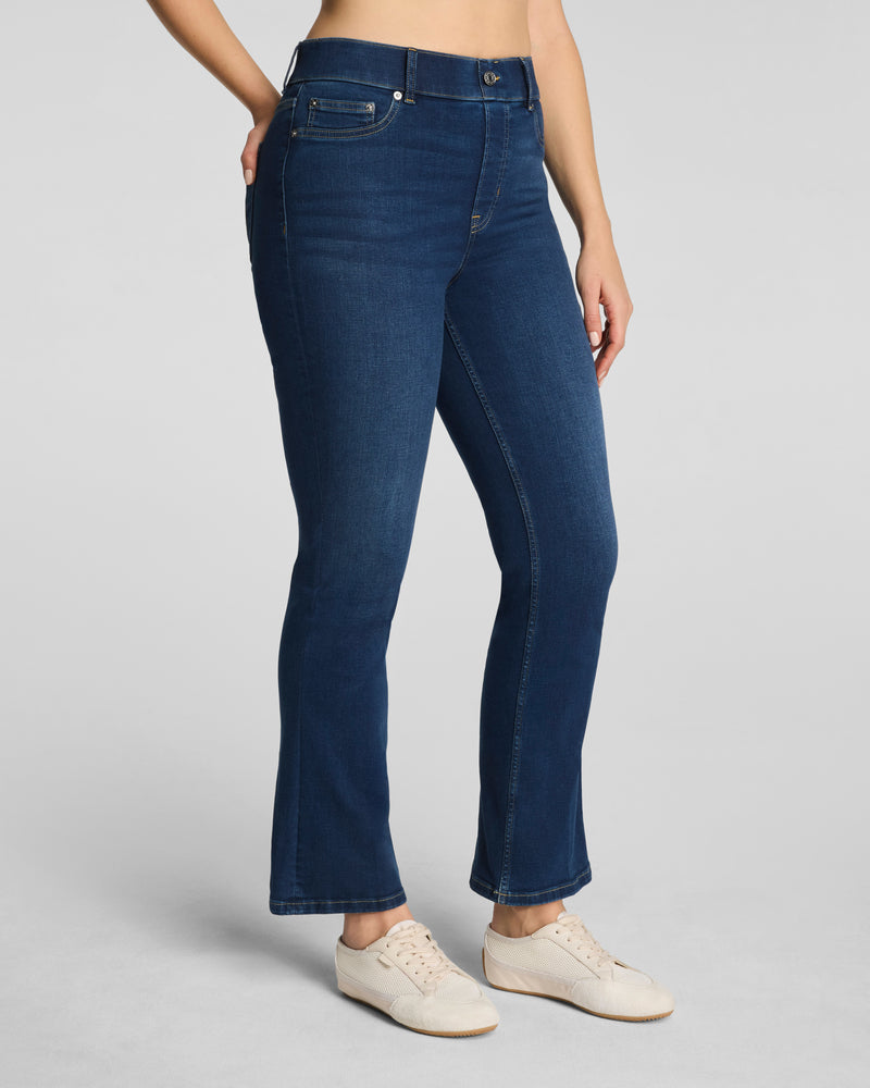 Pull-On Kick Flare Jeans - Image 2