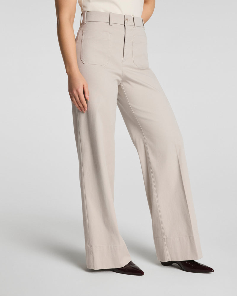 Wide Leg Pant with Patch Pockets - Image 2