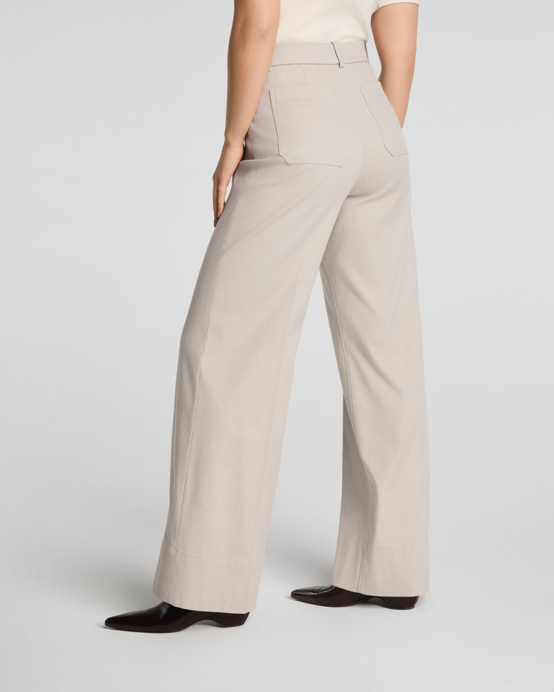 Wide Leg Pant with Patch Pockets - Image 3