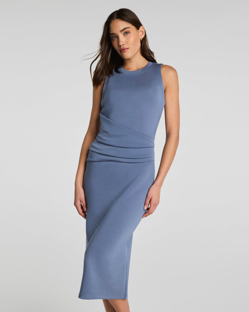 Draped Tank Midi Dress - Image 6