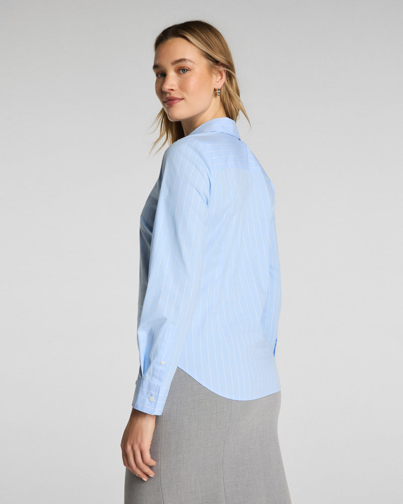 Poplin No-Gape Tailored Button Down - Image 2