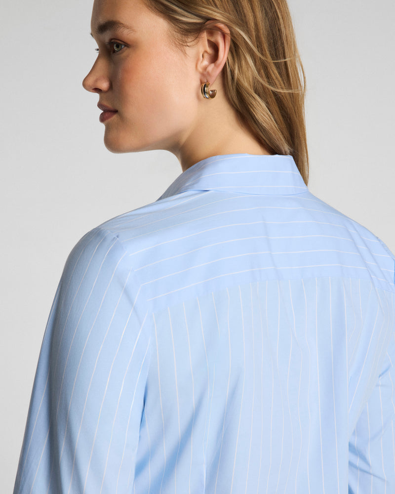 Poplin No-Gape Tailored Button Down - Image 4