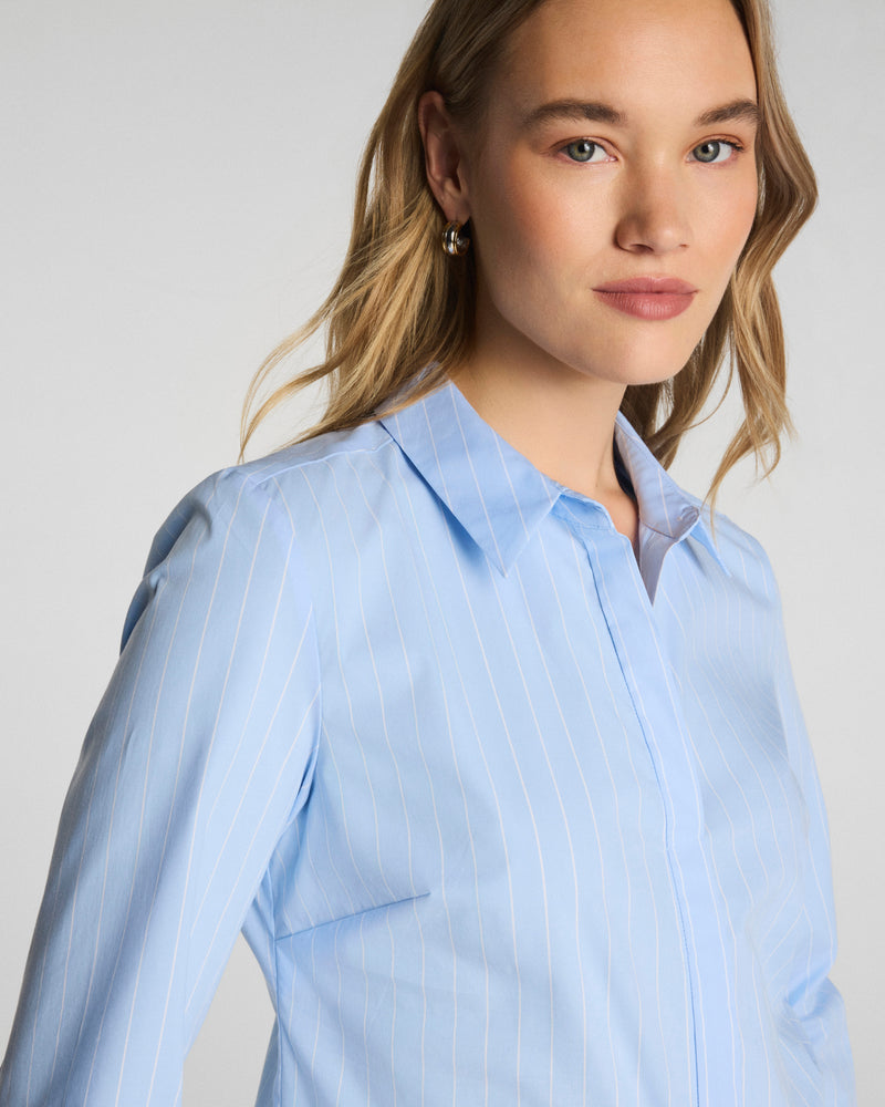 Poplin No-Gape Tailored Button Down - Image 3
