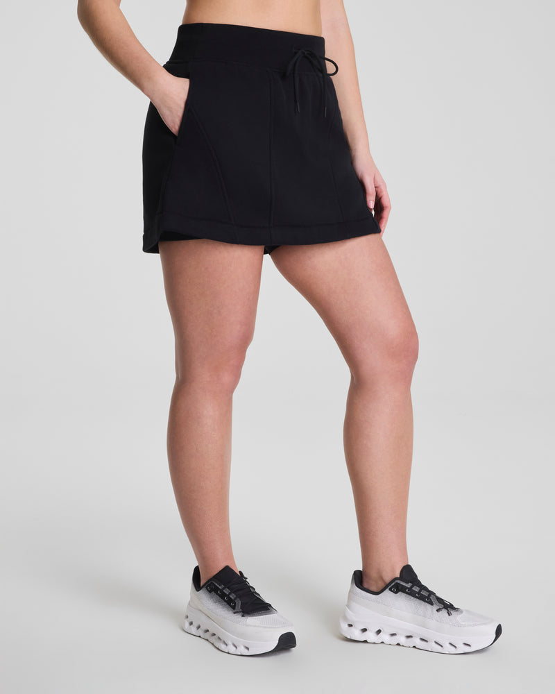 Cotton Fleece Skort, 15"" - Image 2