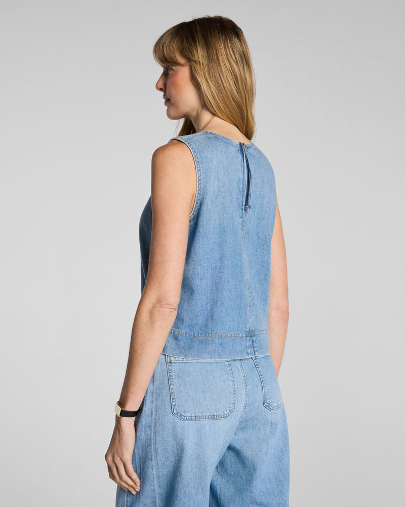 Lightweight Denim Shell Tank - Image 3