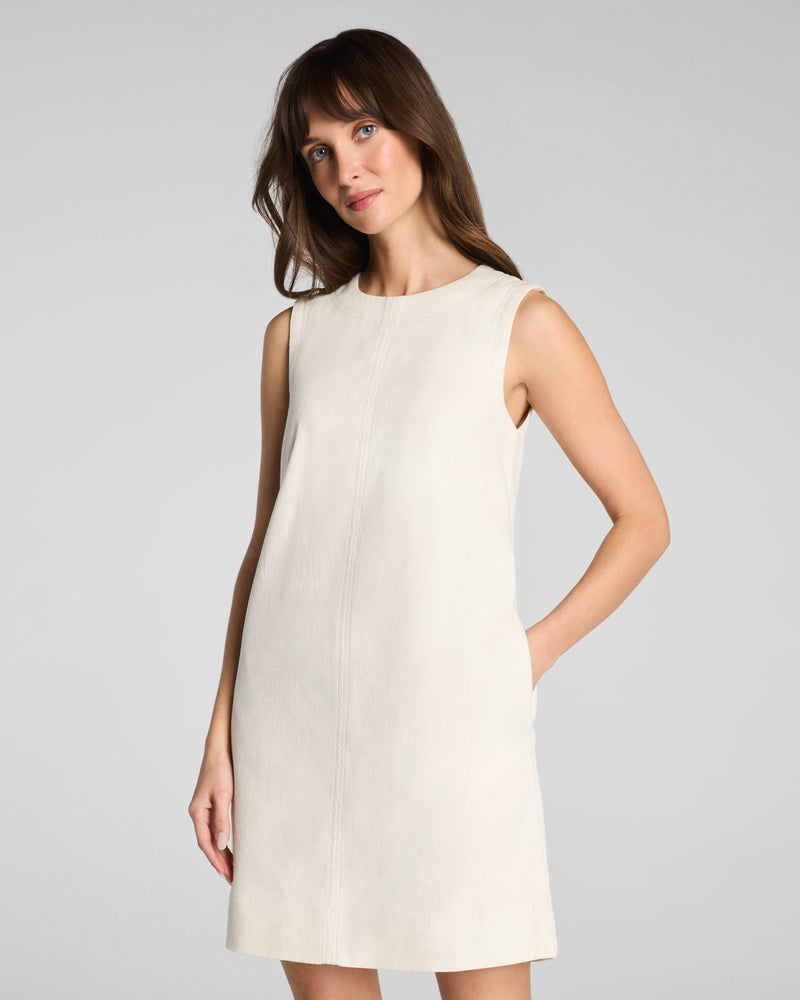 Cotton Linen Mini Dress - Image 2
