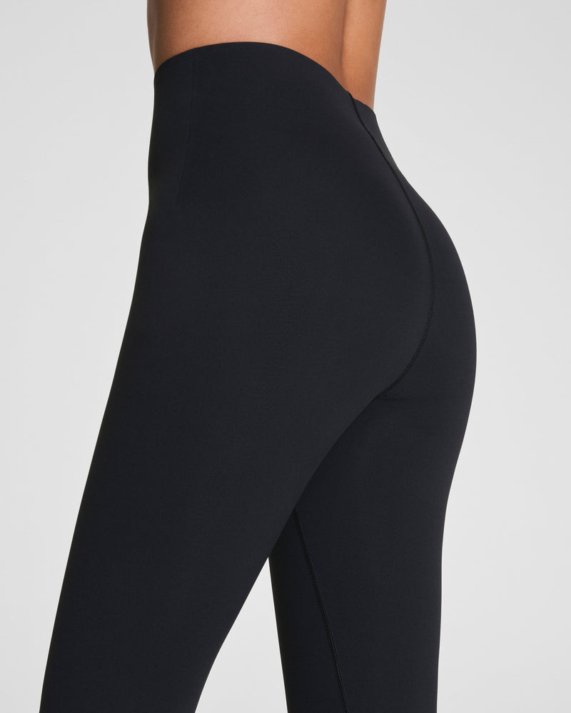 Cropped Leggings with Mid-Tummy Compression, 19"" - Image 4