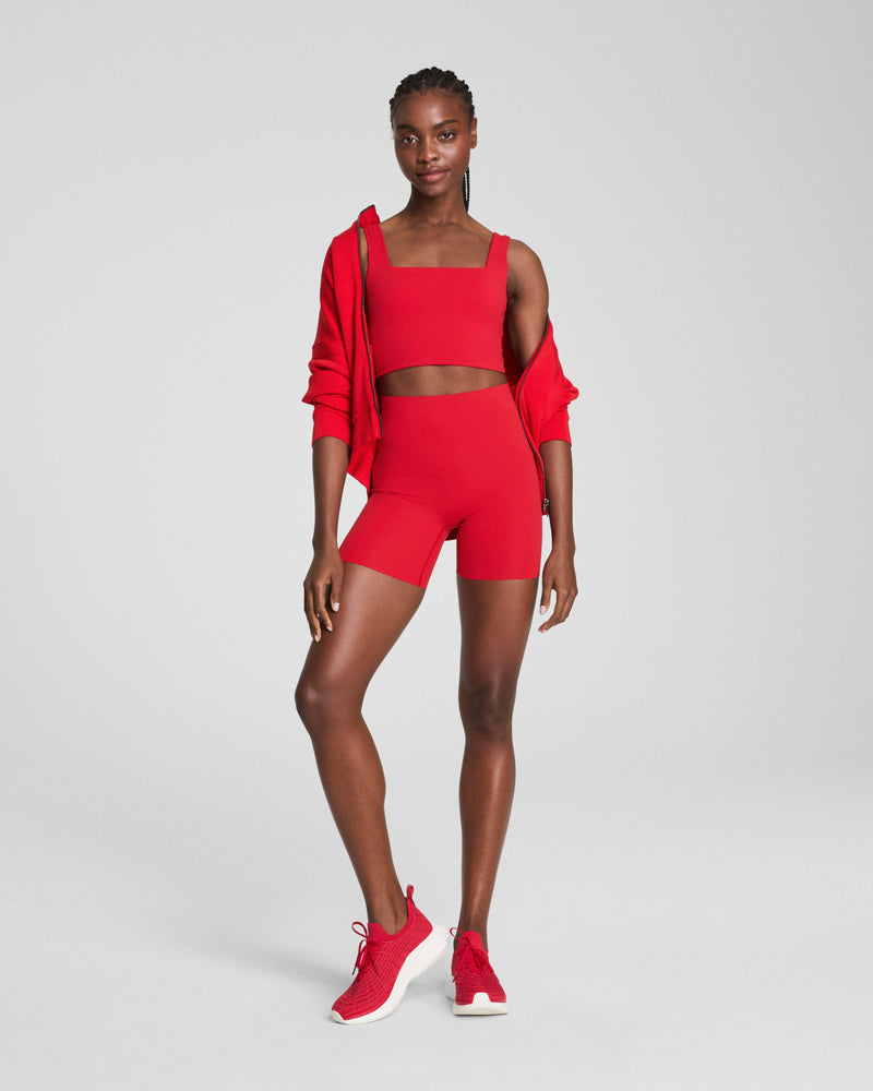 Cropped Square Neck Shelf Tank - Image 4