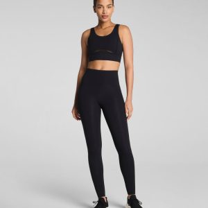 Full-Length Leggings with Mid-Tummy Compression