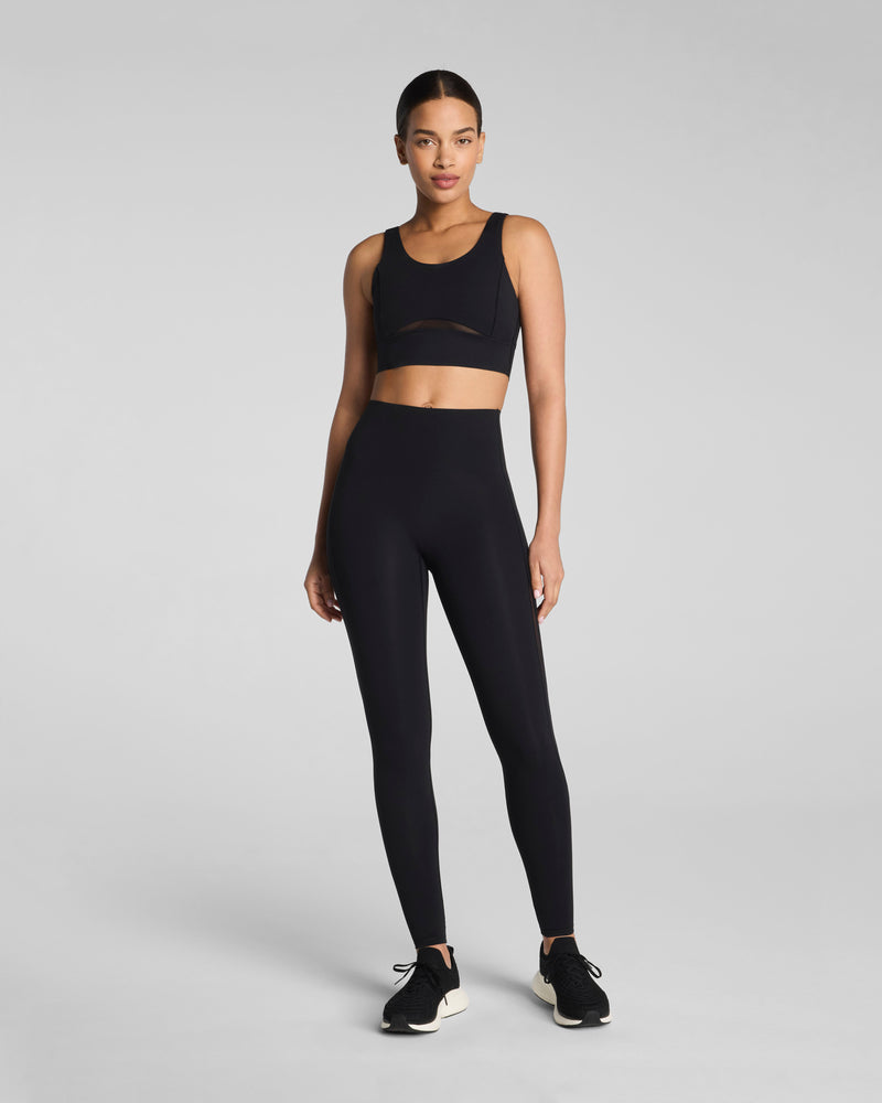 Full-Length Leggings with Mid-Tummy Compression