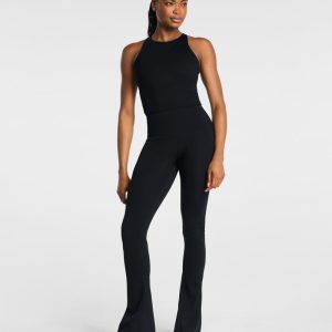 Micro Flare Pant with Full-Tummy Compression