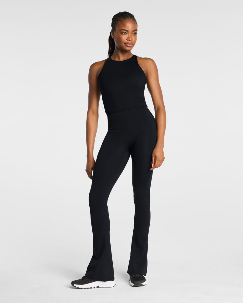 Micro Flare Pant with Full-Tummy Compression