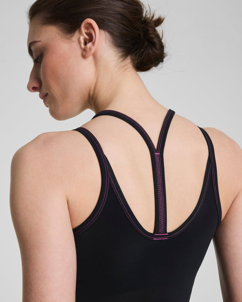 Scoop Neck Shelf Tank with StayCool Tech - Image 4