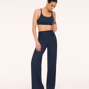 Ruched Wide Leg Pant